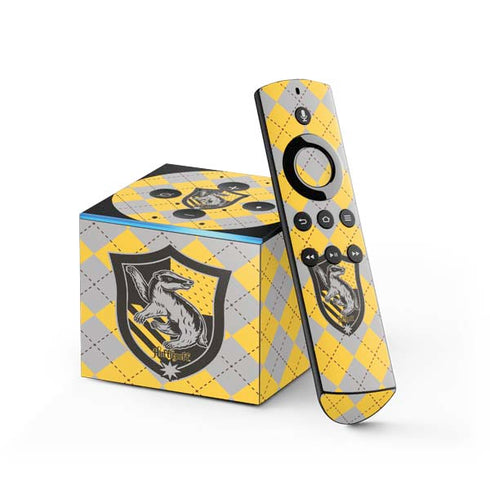 Wizarding World Harry Potter Hufflepuff Crest Fire TV Cube Skin