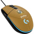 Wizarding World Harry Potter Hufflepuff House Crest G203 Prodigy RGB Wired Gaming Mouse Skin