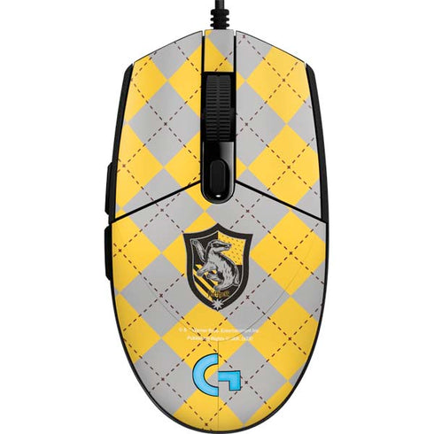 Wizarding World Harry Potter Hufflepuff Crest G203 Prodigy RGB Wired Gaming Mouse Skin