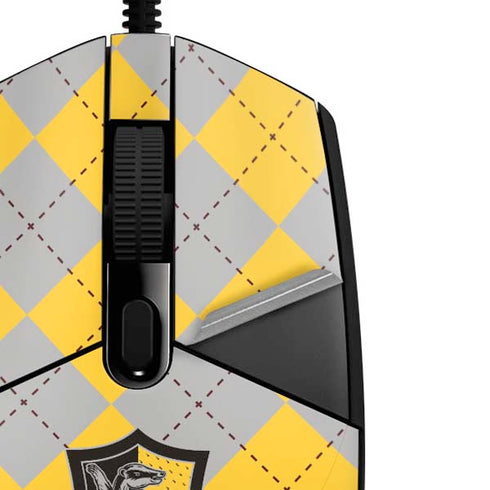 Wizarding World Harry Potter Hufflepuff Crest G203 Prodigy RGB Wired Gaming Mouse Skin