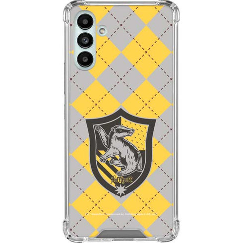 Wizarding World Harry Potter Hufflepuff Crest Galaxy A13 5G Clear Case