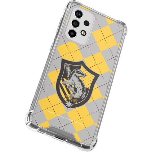 Wizarding World Harry Potter Hufflepuff Crest Galaxy A53 5G Clear Case