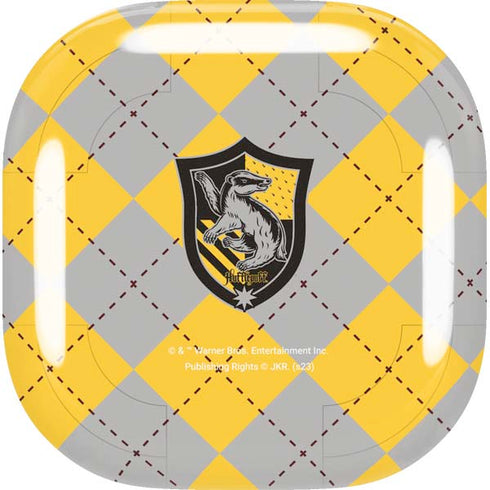 Wizarding World Harry Potter Hufflepuff Crest Galaxy Buds Live Skin