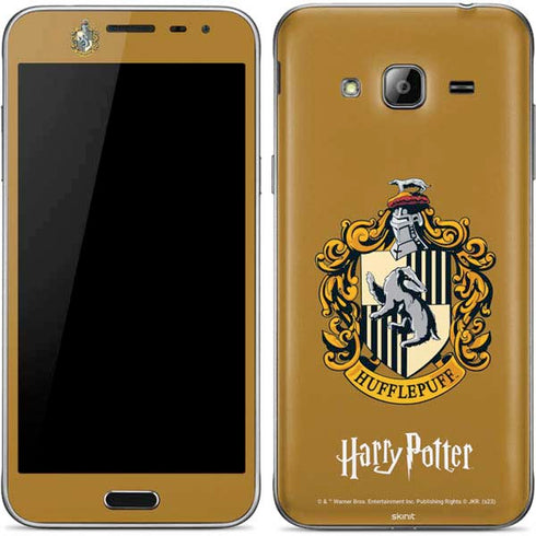Wizarding World Harry Potter Hufflepuff House Crest Galaxy J3 Skin