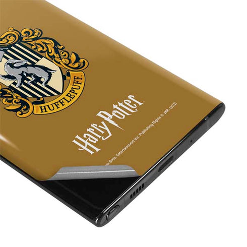 Wizarding World Harry Potter Hufflepuff House Crest Galaxy Note 10 Plus Skin