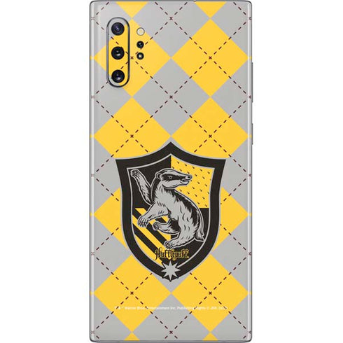 Wizarding World Harry Potter Hufflepuff Crest Galaxy Note 10 Plus Skin