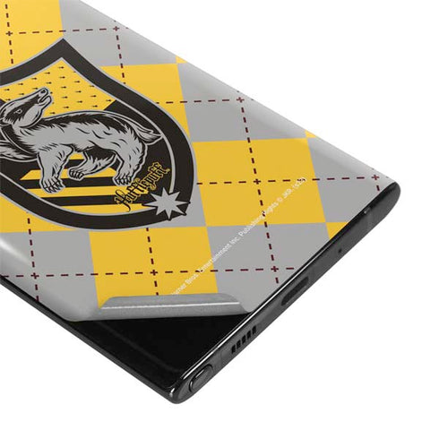 Wizarding World Harry Potter Hufflepuff Crest Galaxy Note 10 Plus Skin