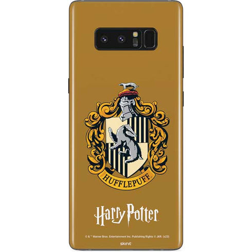 Wizarding World Harry Potter Hufflepuff House Crest Galaxy Note 8 Skin
