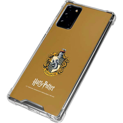 Wizarding World Harry Potter Hufflepuff House Crest Galaxy Note20 5G Clear Case