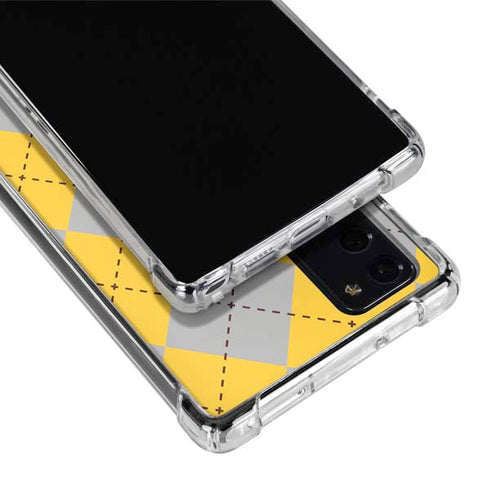 Wizarding World Harry Potter Hufflepuff Crest Galaxy Note20 5G Clear Case