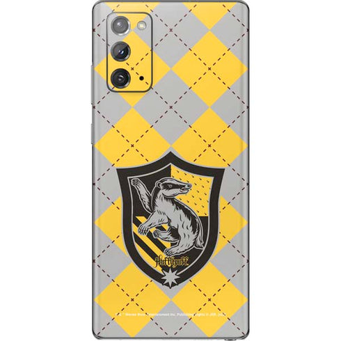 Wizarding World Harry Potter Hufflepuff Crest Galaxy Note20 5G Skin