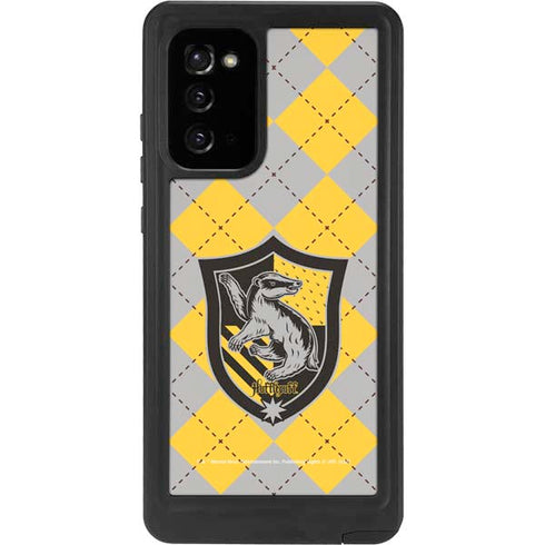 Wizarding World Harry Potter Hufflepuff Crest Galaxy Note20 5G Waterproof Case
