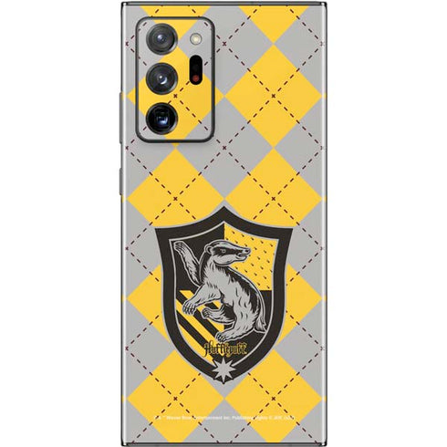 Wizarding World Harry Potter Hufflepuff Crest Galaxy Note20 Ultra 5G Skin