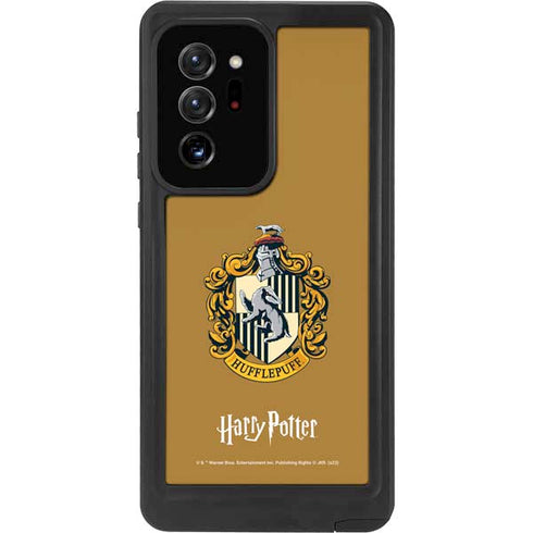 Wizarding World Harry Potter Hufflepuff House Crest Galaxy Note20 Ultra 5G Waterproof Case