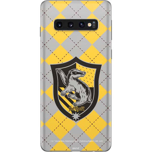 Wizarding World Harry Potter Hufflepuff Crest Galaxy S10 Skin