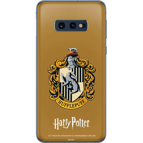 Wizarding World Harry Potter Hufflepuff House Crest Galaxy S10e Skin