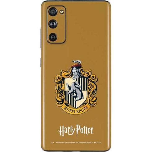 Wizarding World Harry Potter Hufflepuff House Crest Galaxy S20 Fan Edition Skin