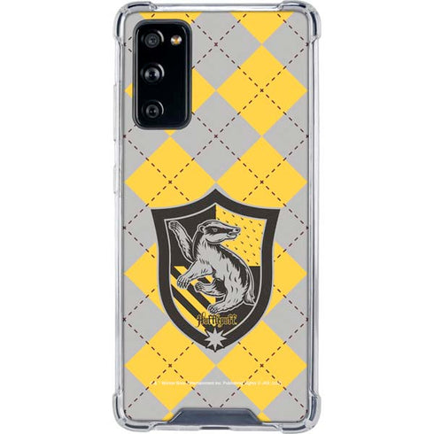 Wizarding World Harry Potter Hufflepuff Crest Galaxy S20 FE Clear Case