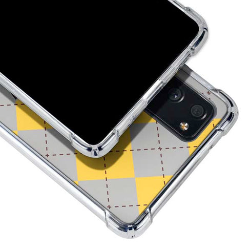 Wizarding World Harry Potter Hufflepuff Crest Galaxy S20 FE Clear Case