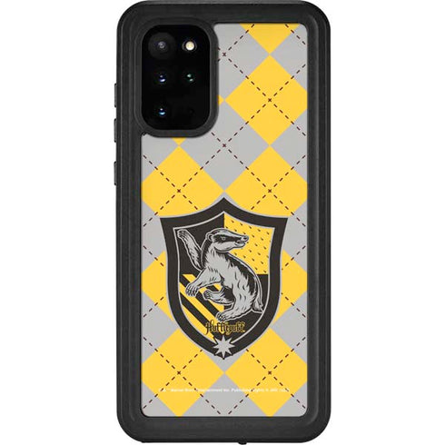 Wizarding World Harry Potter Hufflepuff Crest Galaxy S20 Plus Waterproof Case