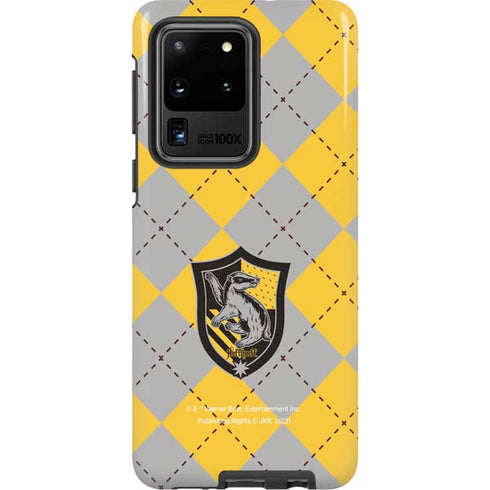Wizarding World Harry Potter Hufflepuff Crest Galaxy S20 Ultra 5G Pro Case