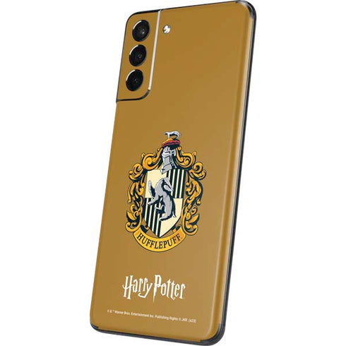 Wizarding World Harry Potter Hufflepuff House Crest Galaxy S21 5G Skin