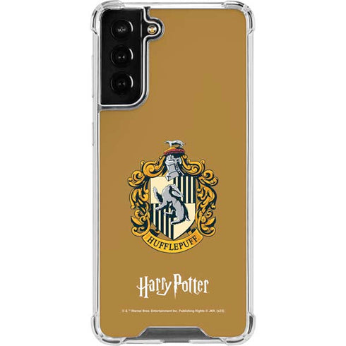 Wizarding World Harry Potter Hufflepuff House Crest Galaxy S21 FE Clear Case