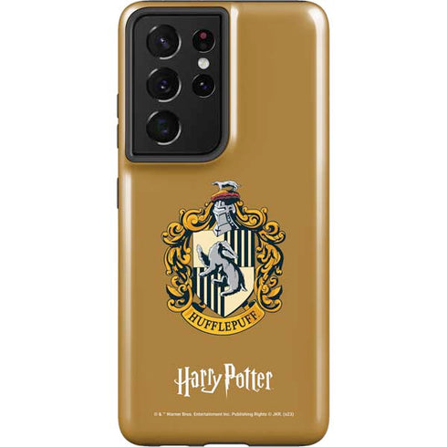 Wizarding World Harry Potter Hufflepuff House Crest Galaxy S21 Ultra 5G Pro Case