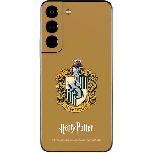 Wizarding World Harry Potter Hufflepuff House Crest Galaxy S22 Skin