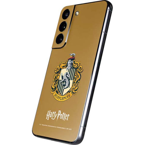 Wizarding World Harry Potter Hufflepuff House Crest Galaxy S22 Skin