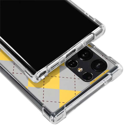 Wizarding World Harry Potter Hufflepuff Crest Galaxy S22 Ultra Clear Case