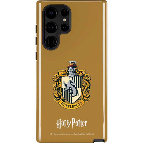 Wizarding World Harry Potter Hufflepuff House Crest Galaxy S22 Ultra Pro Case