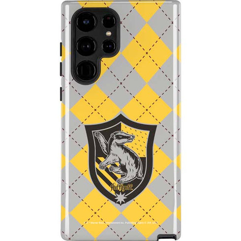 Wizarding World Harry Potter Hufflepuff Crest Galaxy S22 Ultra Pro Case