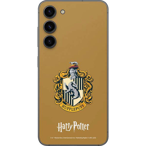 Wizarding World Harry Potter Hufflepuff House Crest Galaxy S23 Plus Skin
