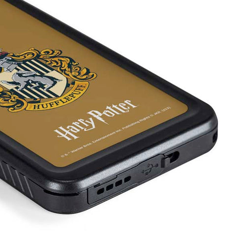 Wizarding World Harry Potter Hufflepuff House Crest Galaxy S23 Plus Waterproof Case