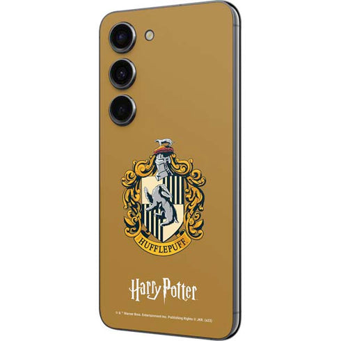 Wizarding World Harry Potter Hufflepuff House Crest Galaxy S23 Skin