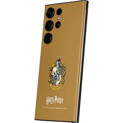 Wizarding World Harry Potter Hufflepuff House Crest Galaxy S23 Ultra Skin