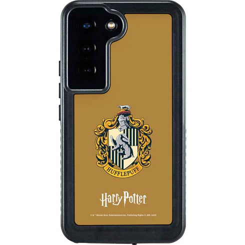 Wizarding World Harry Potter Hufflepuff House Crest Galaxy S23 Waterproof Case