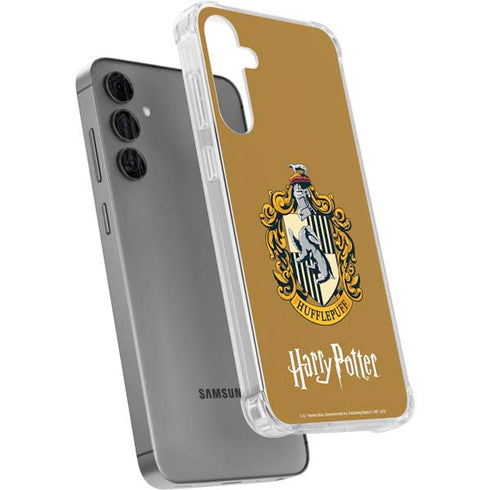 Wizarding World Harry Potter Hufflepuff House Crest Galaxy S24 Plus Clear Case
