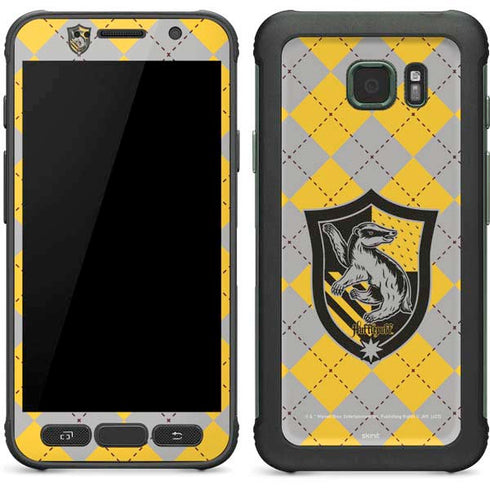Wizarding World Harry Potter Hufflepuff Crest Galaxy S7 Active Skin