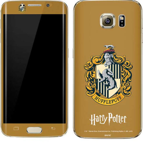 Wizarding World Harry Potter Hufflepuff House Crest Galaxy S7 Edge Skin