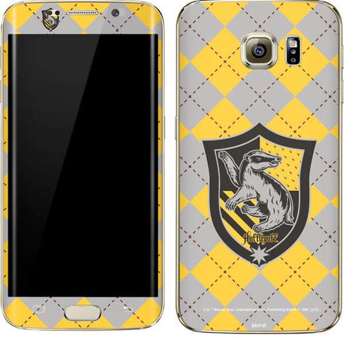 Wizarding World Harry Potter Hufflepuff Crest Galaxy S7 Edge Skin