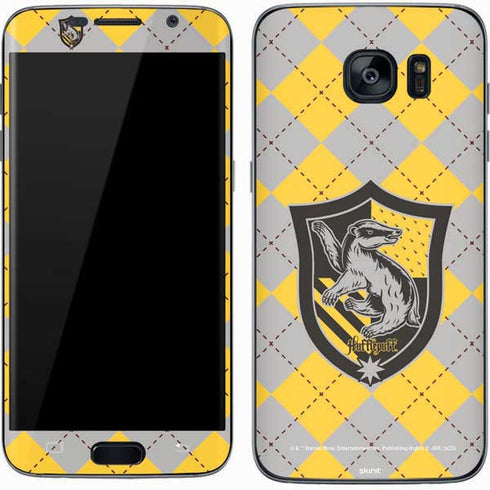 Wizarding World Harry Potter Hufflepuff Crest Galaxy S7 Skin