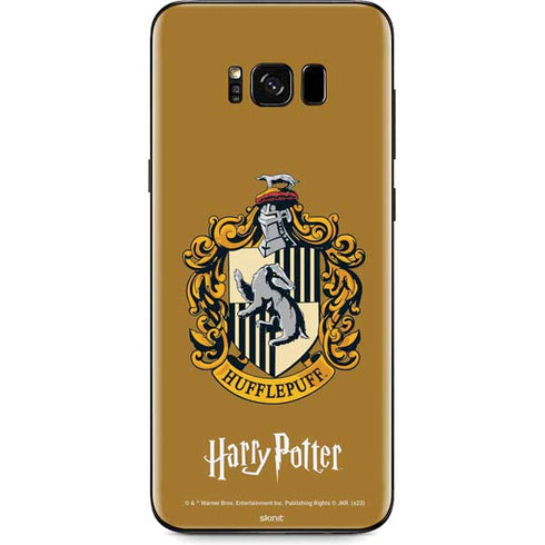 Wizarding World Harry Potter Hufflepuff House Crest Galaxy S8 Plus Skin