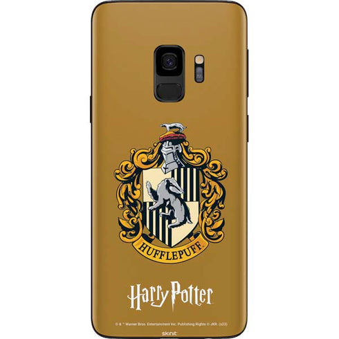 Wizarding World Harry Potter Hufflepuff House Crest Galaxy S9 Skin