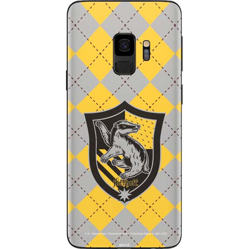 Wizarding World Harry Potter Hufflepuff Crest Galaxy S9 Skin