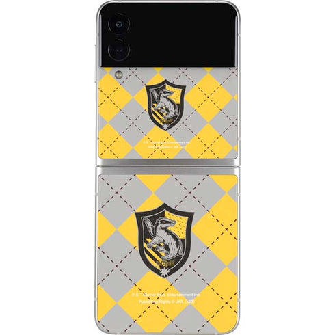 Wizarding World Harry Potter Hufflepuff Crest Galaxy Z Flip3 5G Skin