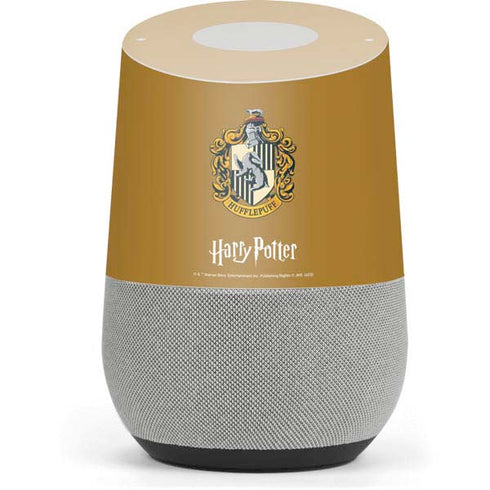 Wizarding World Harry Potter Hufflepuff House Crest Google Home Skin
