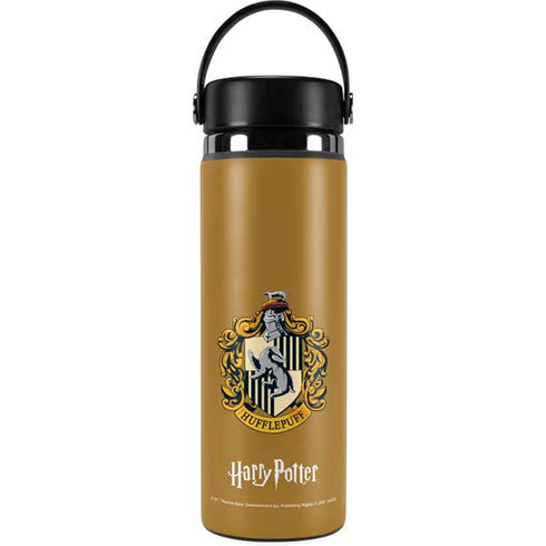 Wizarding World Harry Potter Hufflepuff House Crest Hydro Flask 20oz Wide Mouth Skin