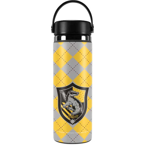 Wizarding World Harry Potter Hufflepuff Crest Hydro Flask 20oz Wide Mouth Skin